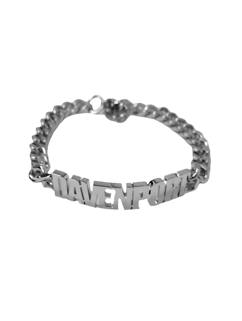 Gourmette en laiton DAVENPORT SILVER THE DAVENPORT PARIS