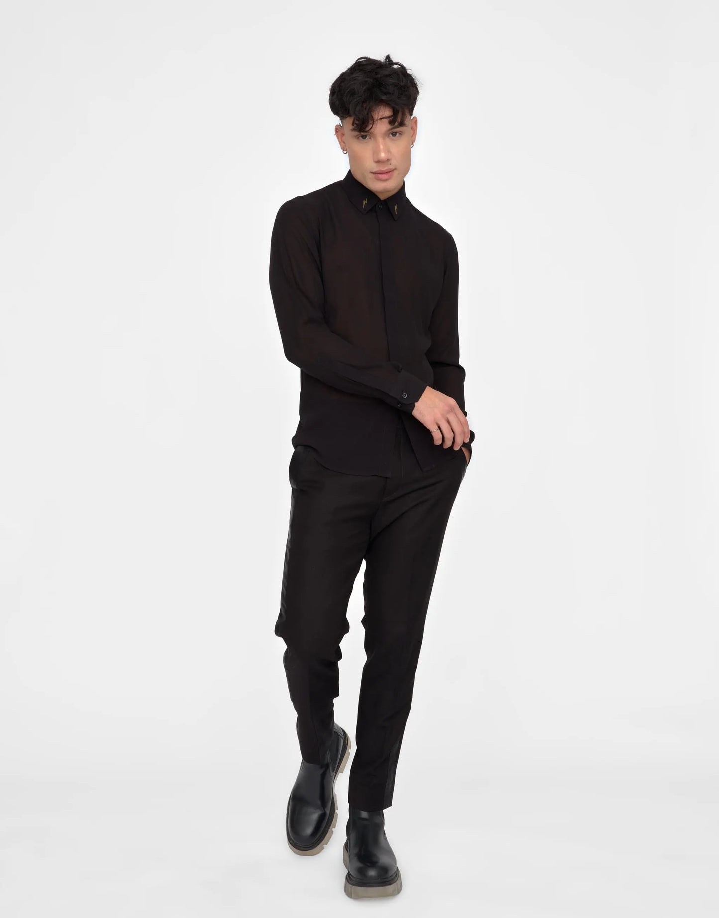 Chemise en soie ZEUS THE DAVENPORT PARIS