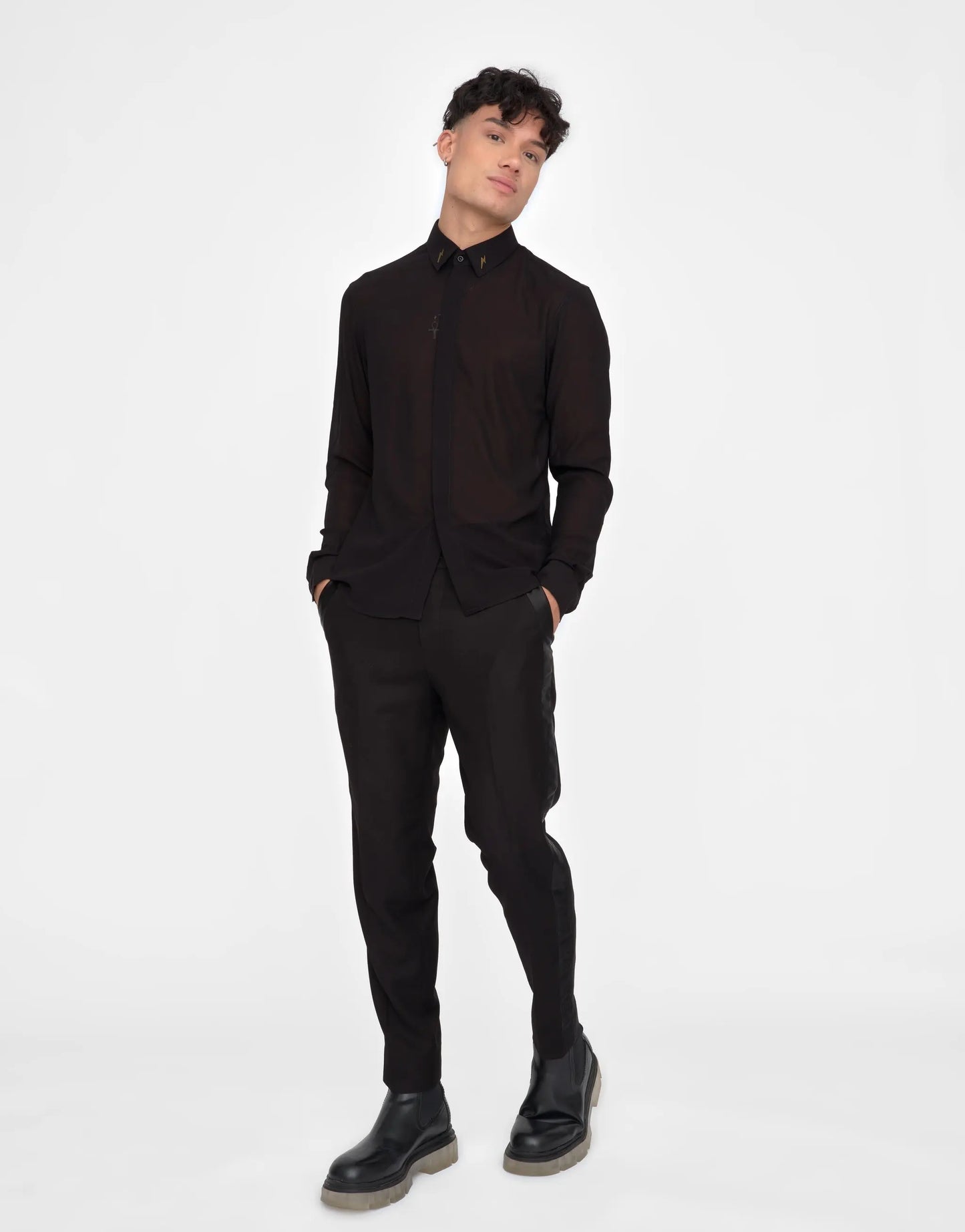 Chemise en soie ZEUS THE DAVENPORT PARIS