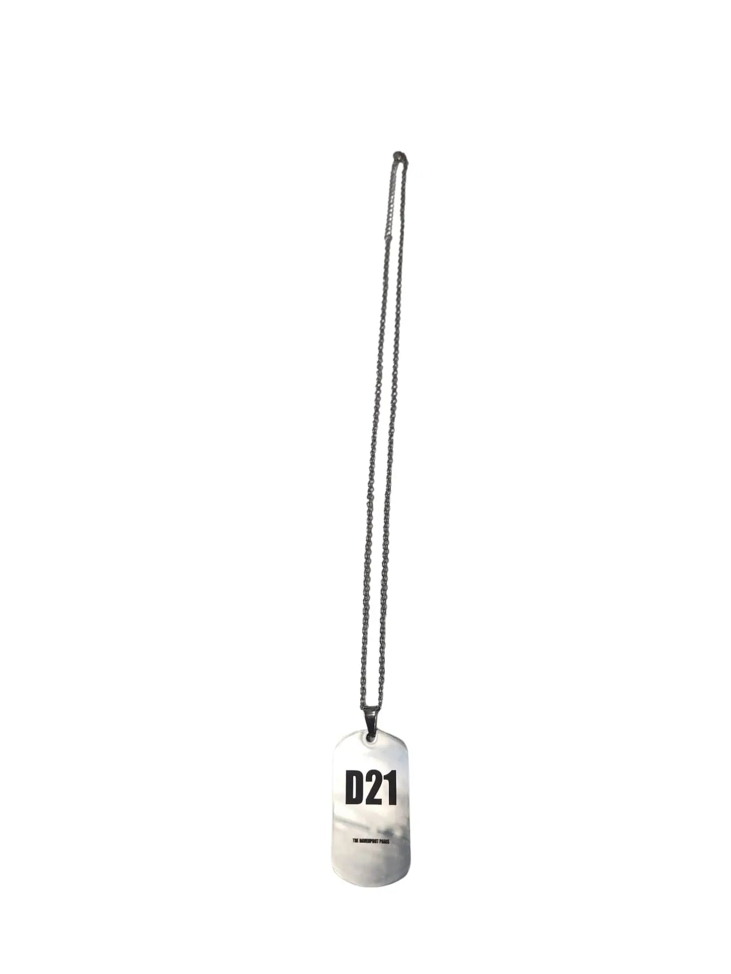 Plaque ID 21 SILVER THE DAVENPORT PARIS