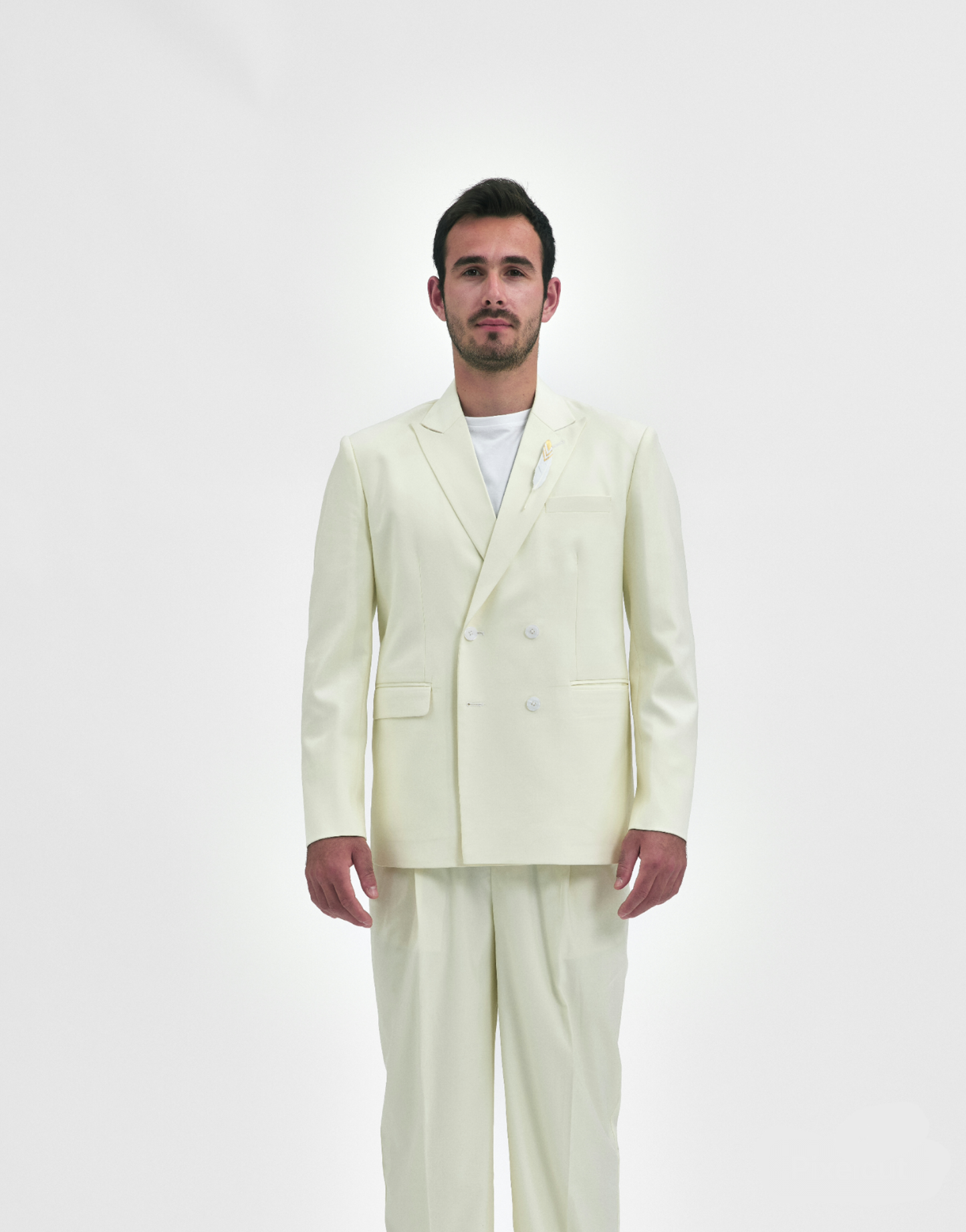 Blazer Homme en Laine Cygne