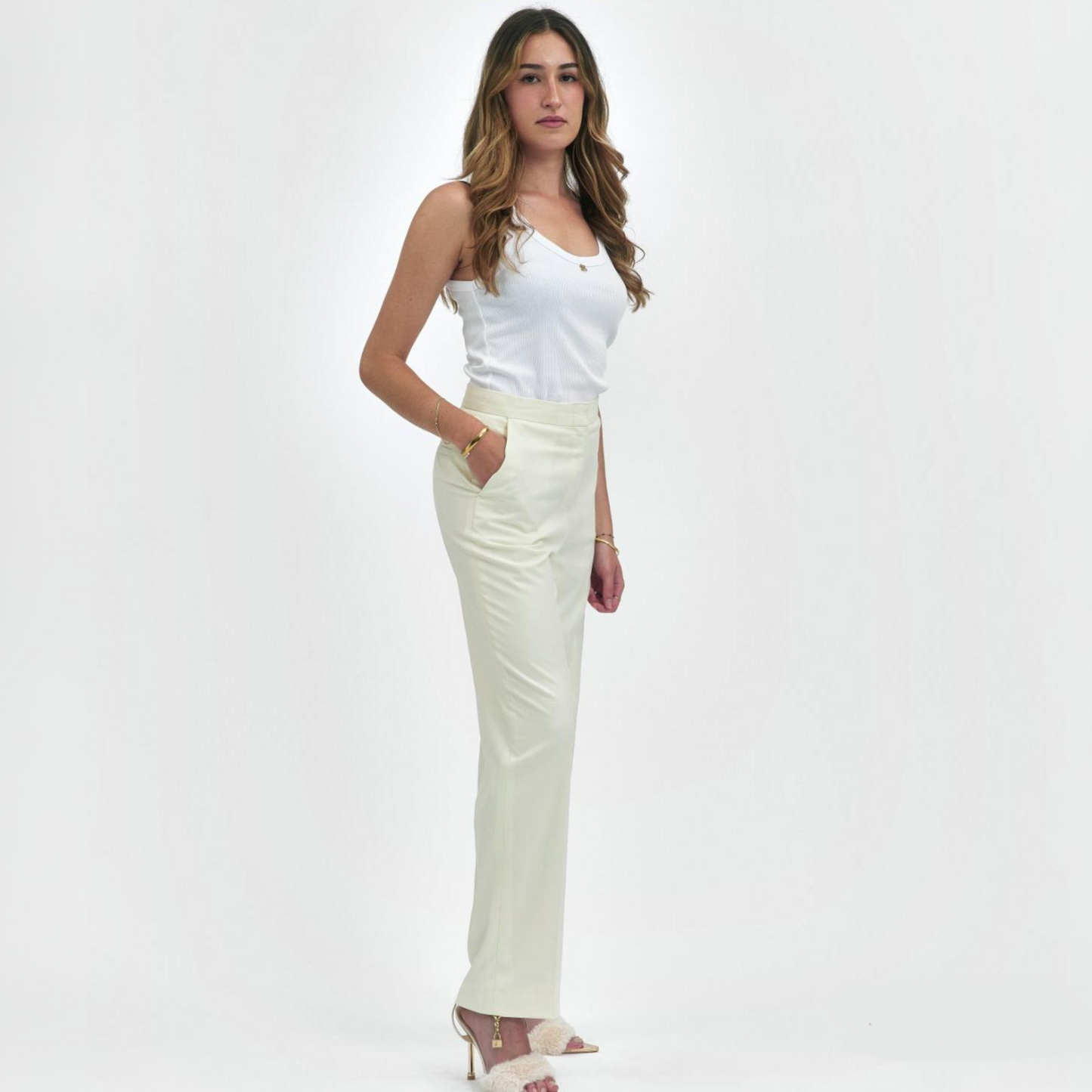 Pantalon Femme Cygne