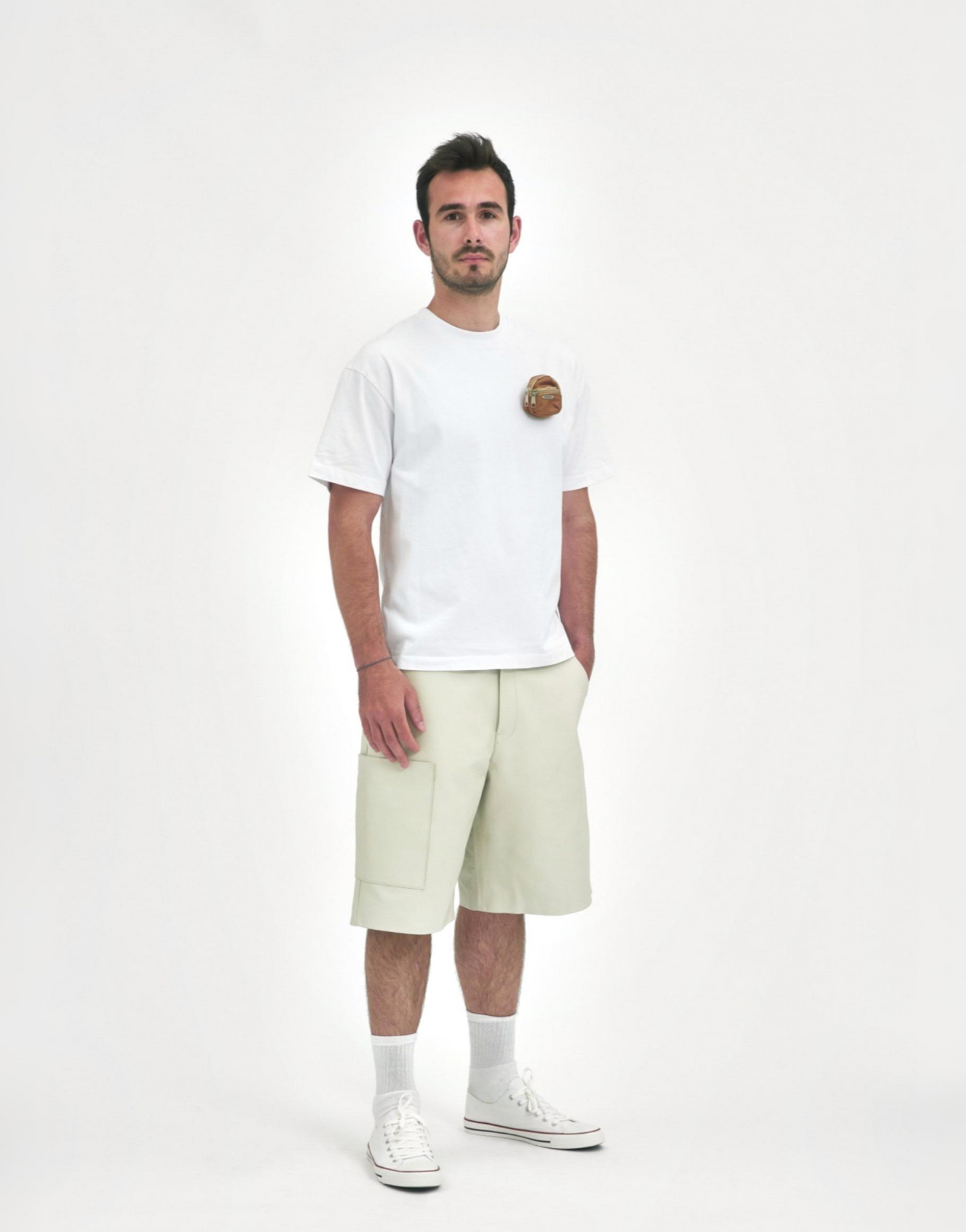 T-shirt création Homme en coton POCKET MONEY