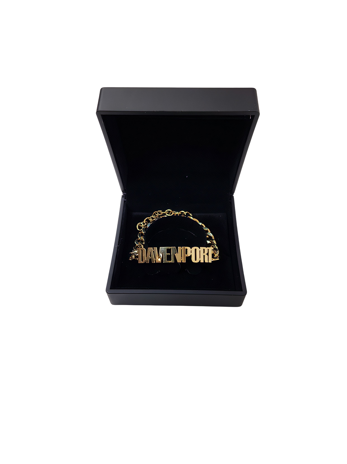 Gourmette en laiton DAVENPORT GOLD THE DAVENPORT PARIS