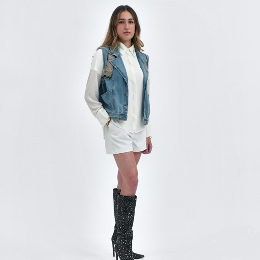 Veste en jean MADDIE