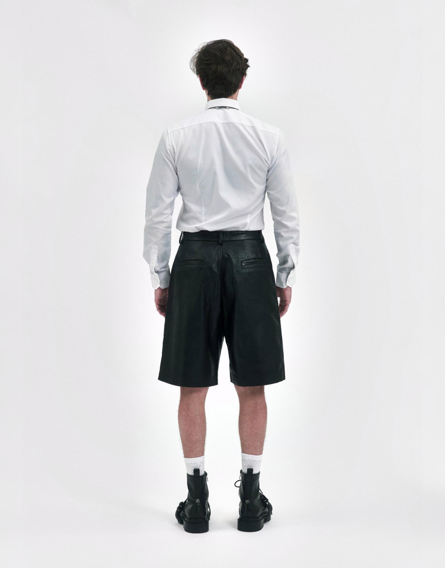 Short en cuir Homme BERLIN