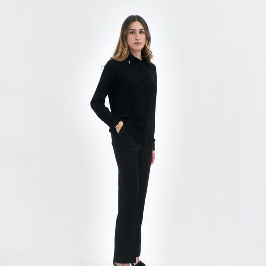 Chemise en soie Hera