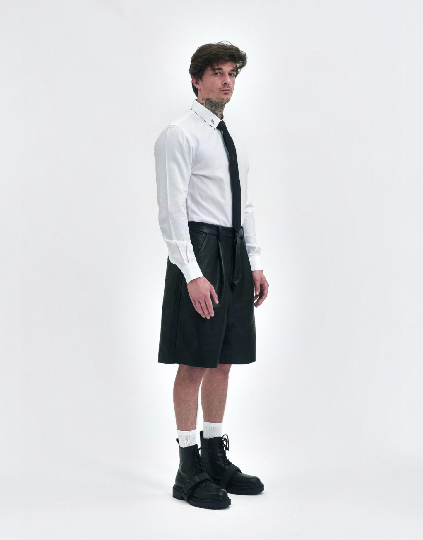 Short en cuir Homme BERLIN