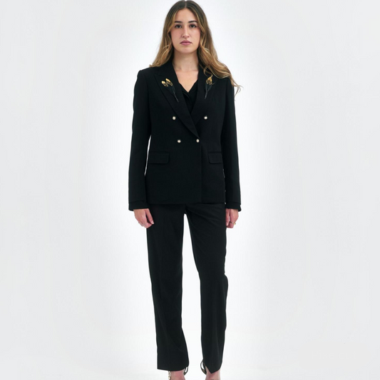 Blazer Femme Cygne en Laine