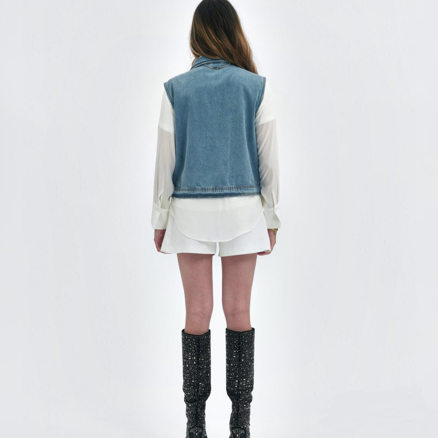 Veste en jean MADDIE